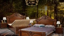 mẫu giường ngủ gỗ hương đẹp cho không gian phòng ngủ